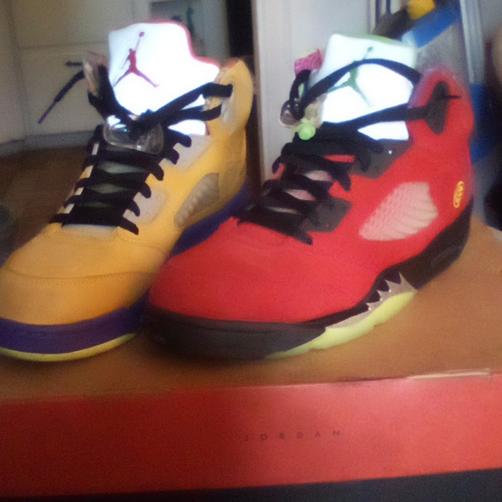 AiR JORDAN 5 Retro SE "what the" 10 1/2